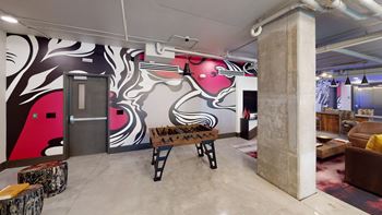 Billiards Room with Dry Bar, Lounge & Flat-Screen TVs